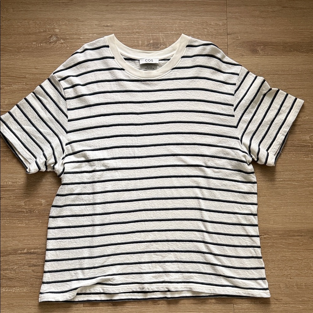 COS Striped T-Shirt - Picture 2 of 7